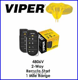 Viper 4806V & 2-Way Remote Start with Long Range Remote BEST SELLER