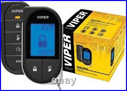 Viper 5706V 2-Way 1-Mile Icon Map LCD Remote Start Car Alarm Security System Kit