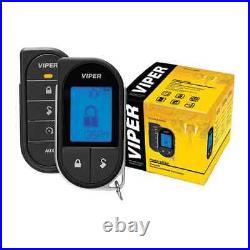 Viper 5707VM 2-Way Pager 1 Mile Range Alarm With Remote Start with DB3 Bypass