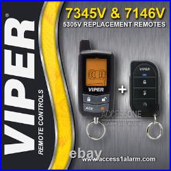 Viper 7345V 2-Way LCD Remote Control And 7146V Companion Remote For 5305V